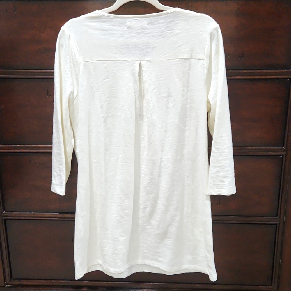 Boden,beautiful tunic top in great condition! About 19 inches across, 31 " long! - Picture 5 of 7